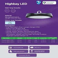 Ecolink Highbay LED 150W Lampu Gantung Industri 150 Watt Putih Lampu High Bay
