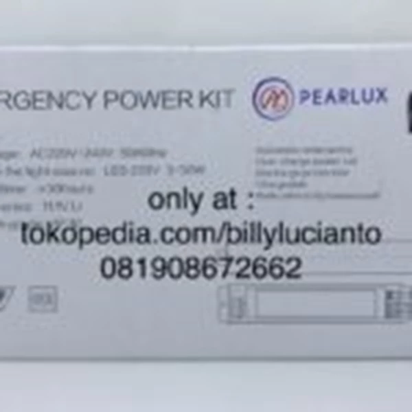 Battery Emergency Power Pack Pearlux untuk TL LED / Lampu LED Baterai Emergency